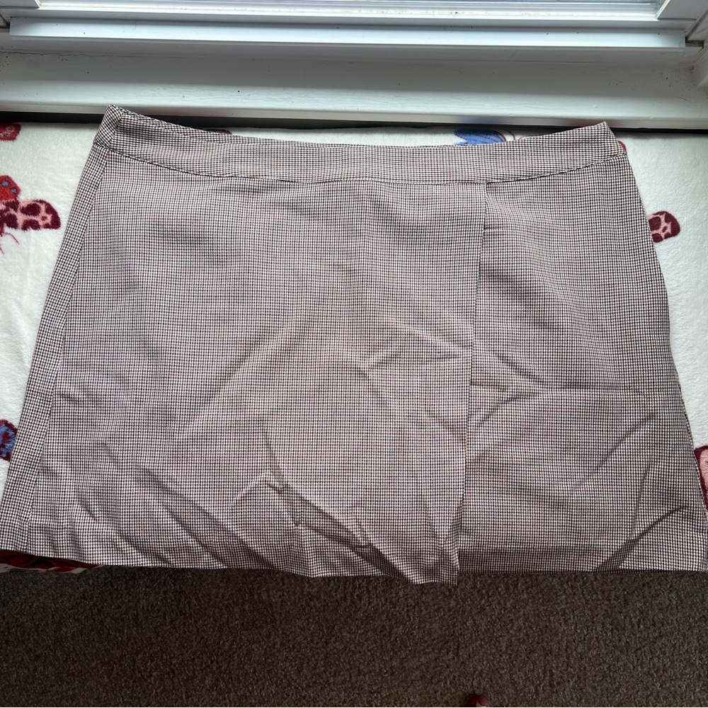 A NEW DAY | patterned mini skirt PLUS SIZE NWT